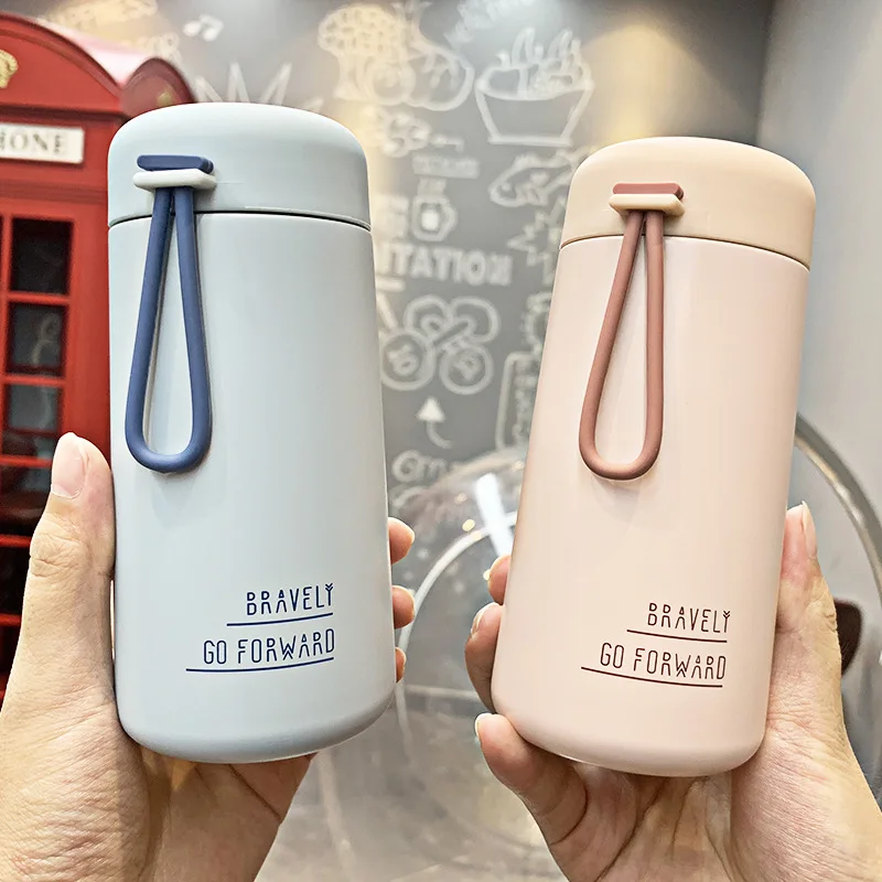270ml Portable Stainless Steel Thermos Mug With Rope Leak-Proof Vacuum Flask Girls Thermal Water Bottle Thermocup
270ml Portable Stainless Steel Thermos Mug With Rope Leak-Proof Vacuum Flask Girls Thermal Water Bottle Thermocup