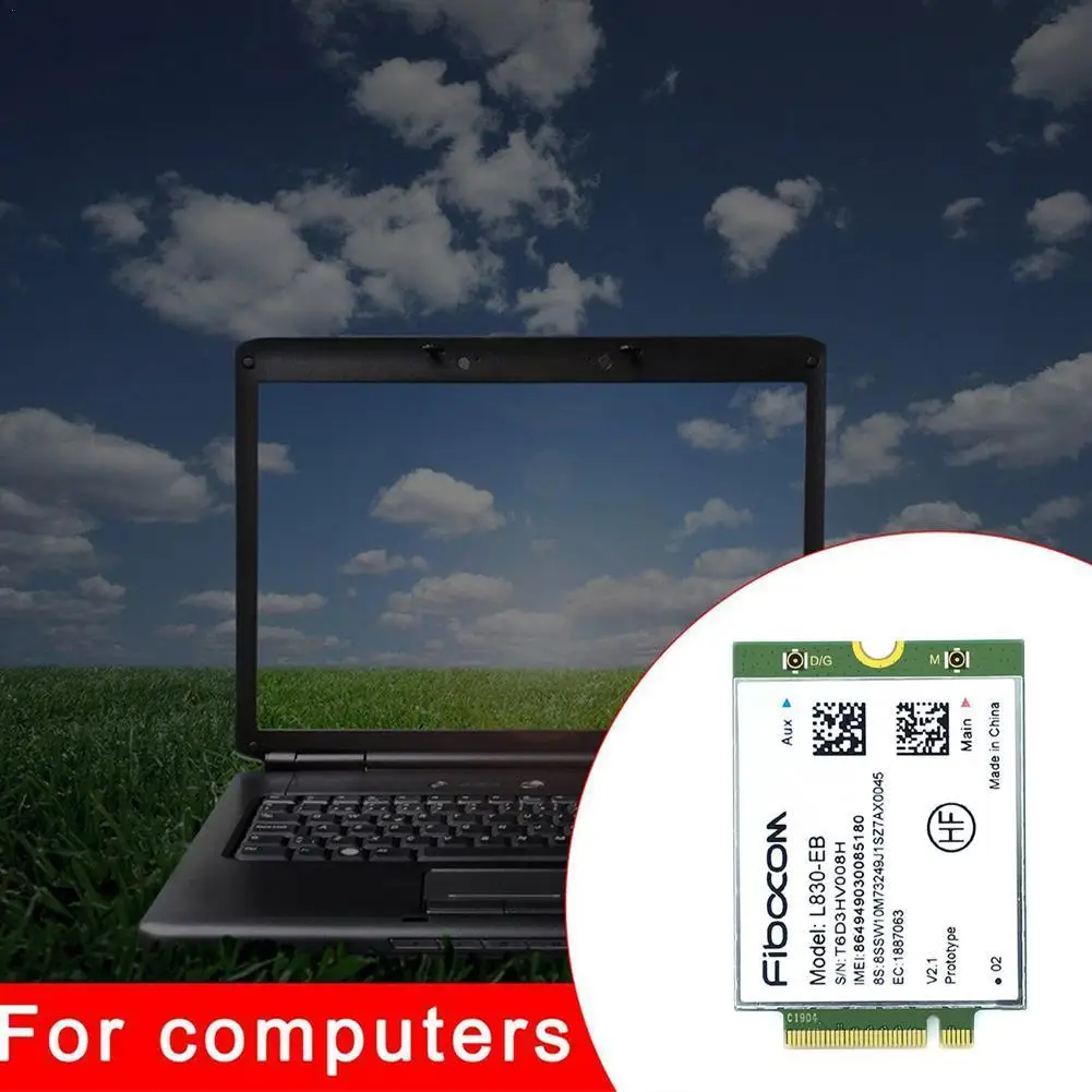 Fibocom L830-EB 4G Internet Module WWAN Card For Lenovo Thinkpad P52s T480 T490 L580 X390 T490s L490 P53s X280 L480 T580 T5 O4T8
Fibocom L830-EB 4G Internet Module WWAN Card For Lenovo Thinkpad P52s T480 T490 L580 X390 T490s L490 P53s X280 L480 T580 T5 O4T8