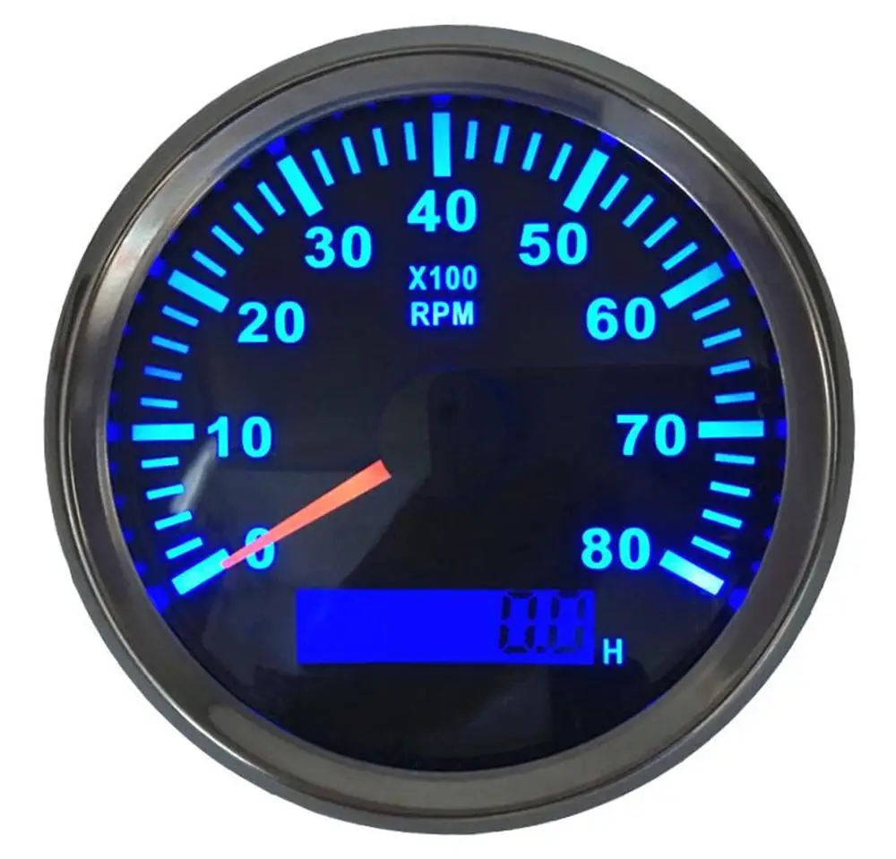 1pc 85mm 0-8000RPM Tachometers Modification Instrument Device Auto Rev Counters 9-32vdc Revolution Meters with Blue Backlight
1pc 85mm 0-8000RPM Tachometers Modification Instrument Device Auto Rev Counters 9-32vdc Revolution Meters with Blue Backlight