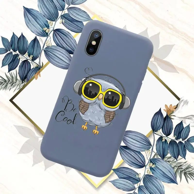 Cartoon Girl Gifts Cute Owl lovers Phone Case Blue Candy Color for iPhone 11 12 mini pro XS MAX 8 7 6 6S Plus X SE 2020 XR
Cartoon Girl Gifts Cute Owl lovers Phone Case Blue Candy Color for iPhone 11 12 mini pro XS MAX 8 7 6 6S Plus X SE 2020 XR