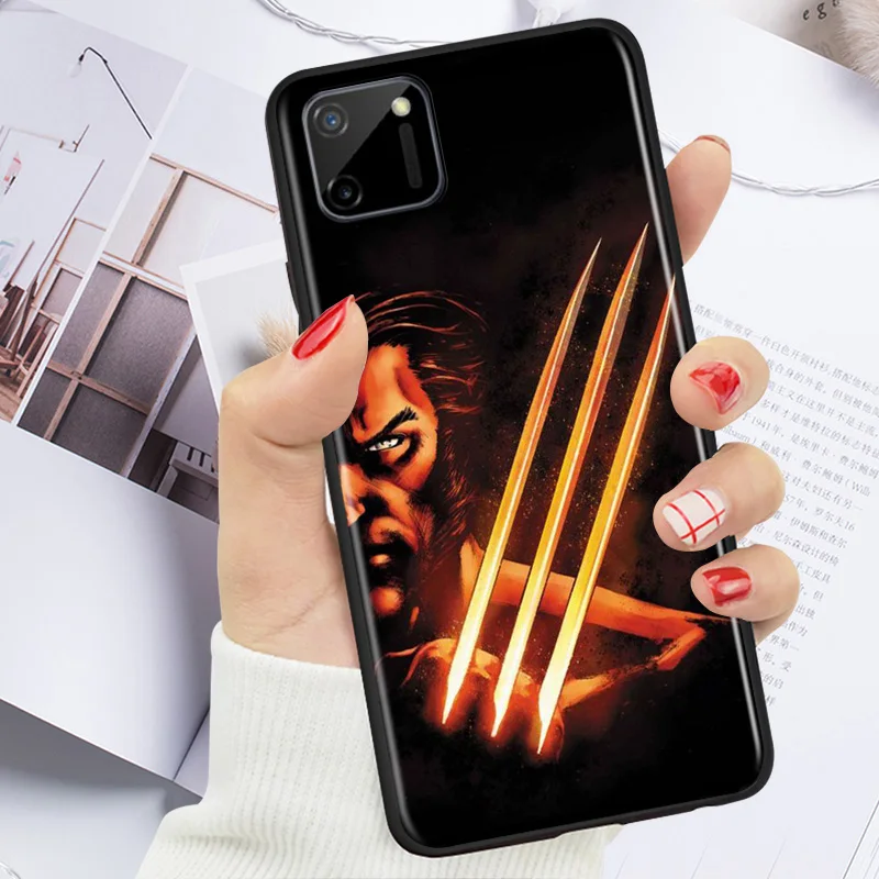 Marvel Avengers Wolverine Super Hero For OPPO Realme C15 C17 X2 X3 X7 XT X50 Q2 Q2i V3 V5 V15 Pro TPU Silicone Black Phone Case
Marvel Avengers Wolverine Super Hero For OPPO Realme C15 C17 X2 X3 X7 XT X50 Q2 Q2i V3 V5 V15 Pro TPU Silicone Black Phone Case