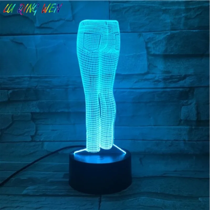 Pants Baby 3d Night Light LED Color Changing Bedside Bedroom luminaria Lamp Atmosphere Novelty Lamps Gift Usb Led Lamp Child
Pants Baby 3d Night Light LED Color Changing Bedside Bedroom luminaria Lamp Atmosphere Novelty Lamps Gift Usb Led Lamp Child