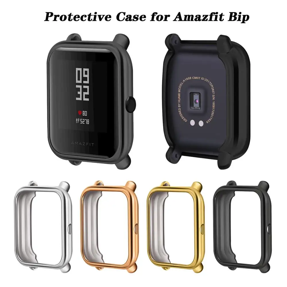 Чехол для Amazfit Bip, Мягкий защитный чехол из ТПУ с покрытием, рамка, бампер для Xiaomi Huami Amazfit Bip Youth Lite, защита для часов
Чехол для Amazfit Bip, Мягкий защитный чехол из ТПУ с покрытием, рамка, бампер для Xiaomi Huami Amazfit Bip Youth Lite, защита для часов