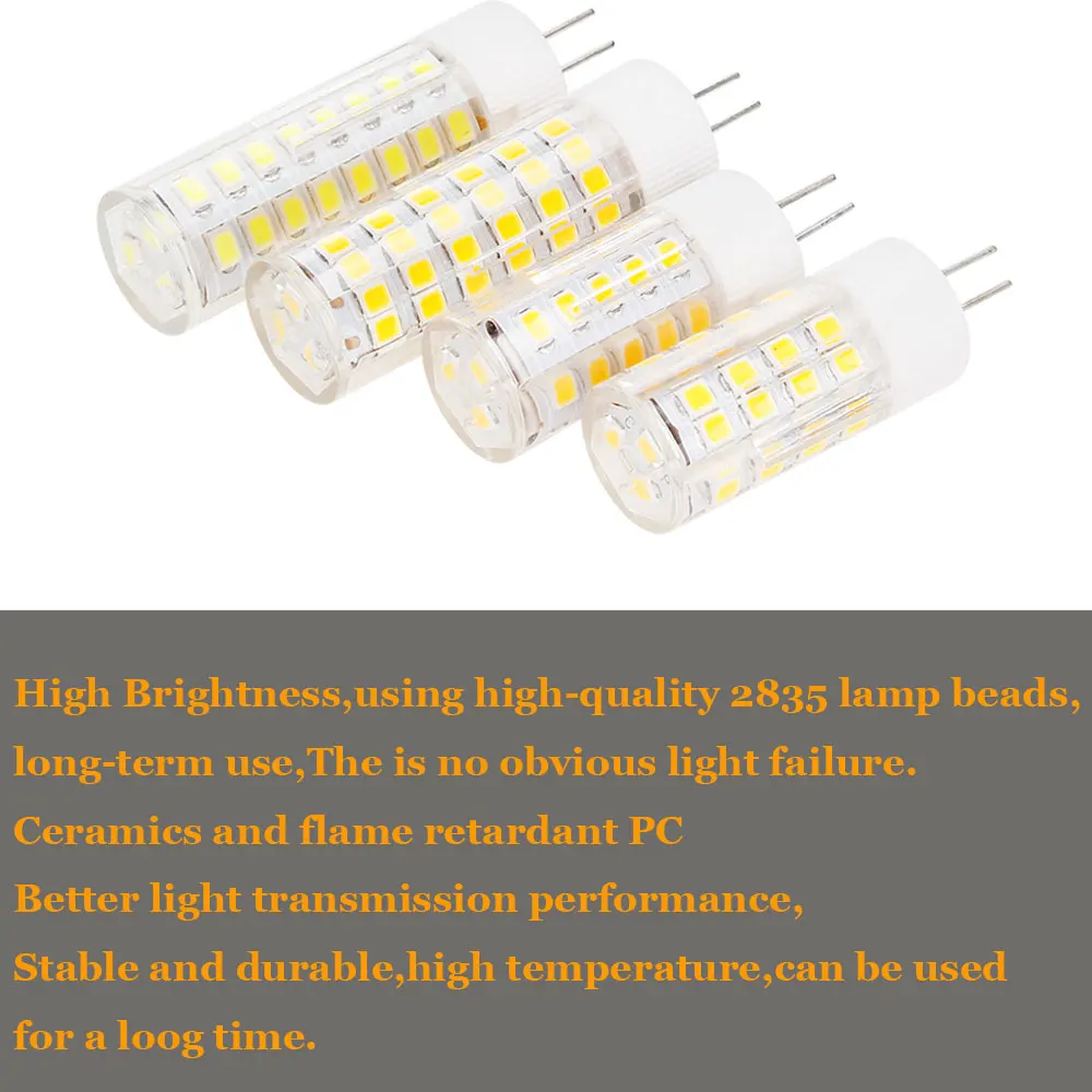 

E14 G4 G9 5W 6W 7W 9W LED Corn Bulb AC 220V-240V Mini Lamp Bulb SMD 2835 360 Beam Angle Replace Halogen Chandelier Lights