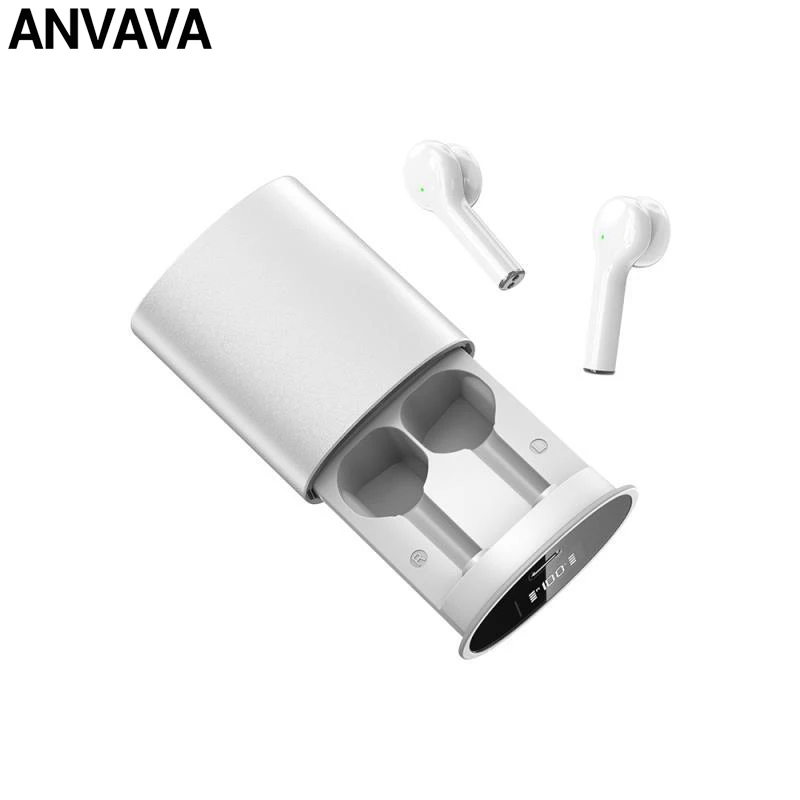 ANVAVA TWS Earphones Bluetooth Sports Stereo Sound AI Wireless Mini Headphone Bass Earphones Game Running Sports HIFI Headset
ANVAVA TWS Earphones Bluetooth Sports Stereo Sound AI Wireless Mini Headphone Bass Earphones Game Running Sports HIFI Headset
