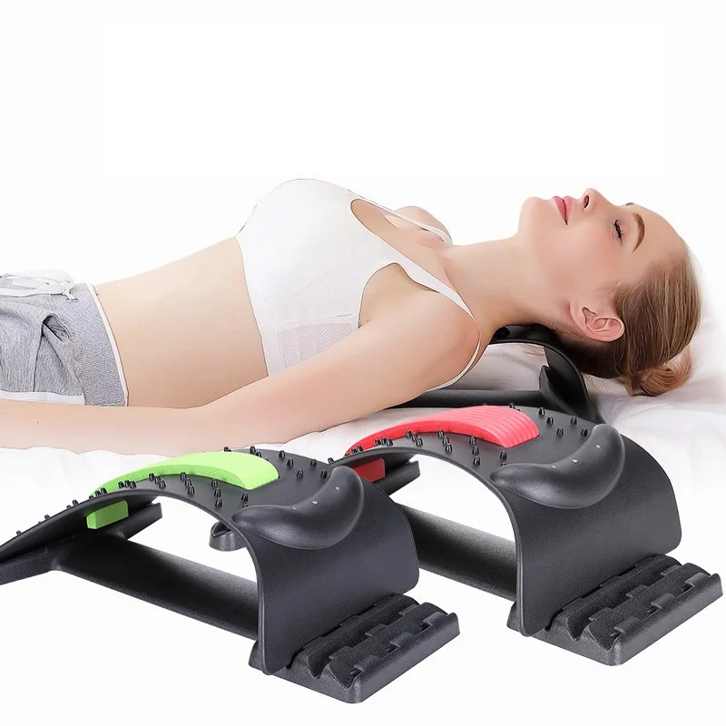 3 Level Adjustable Neck Back Stretcher Massager Waist Neck Stretch Fitness Lumbar Cervical Spine Support Pain Relief Relaxation
3 Level Adjustable Neck Back Stretcher Massager Waist Neck Stretch Fitness Lumbar Cervical Spine Support Pain Relief Relaxation