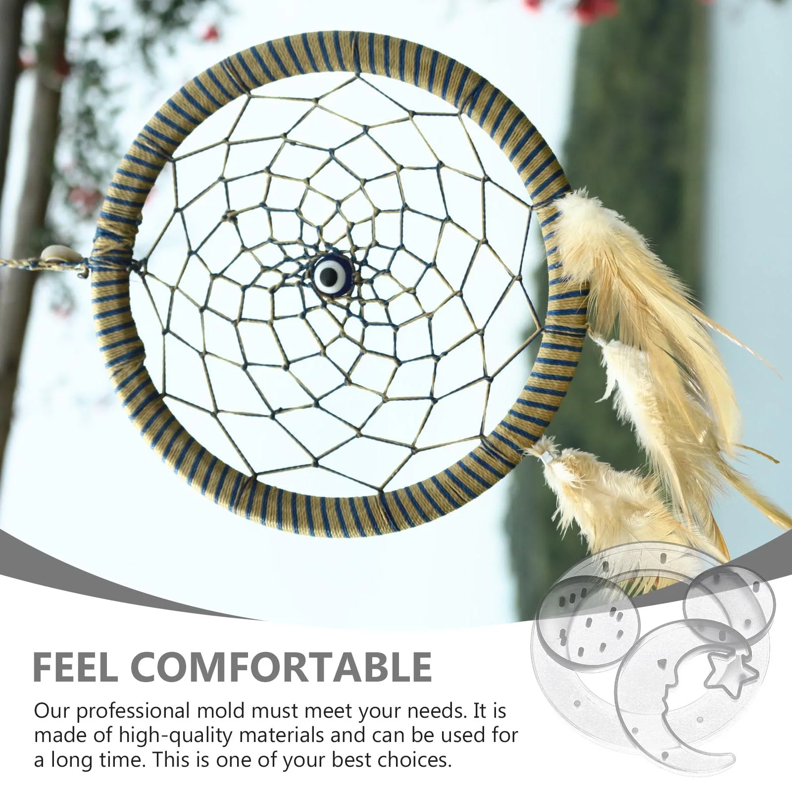 1 Set Wind Chime Mold DIY Crystal Epoxy Durable Pendant Making Mold Wind-bell Mold
1 Set Wind Chime Mold DIY Crystal Epoxy Durable Pendant Making Mold Wind-bell Mold