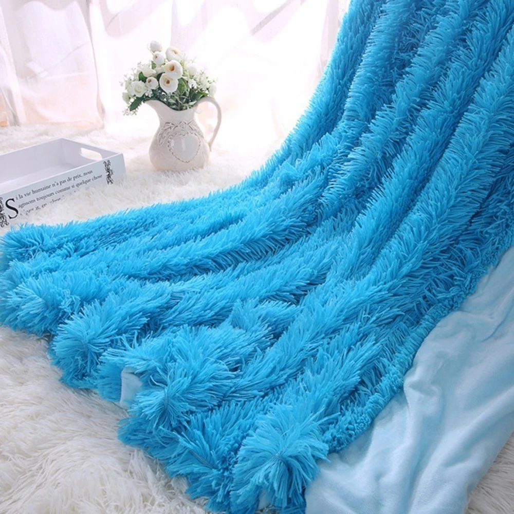 Bed Blanket Polyester Air-conditioning Blanket Super Soft Shaggy Faux Fur Blanket Sleeping Throw Blanket Christmas Gift
Bed Blanket Polyester Air-conditioning Blanket Super Soft Shaggy Faux Fur Blanket Sleeping Throw Blanket Christmas Gift