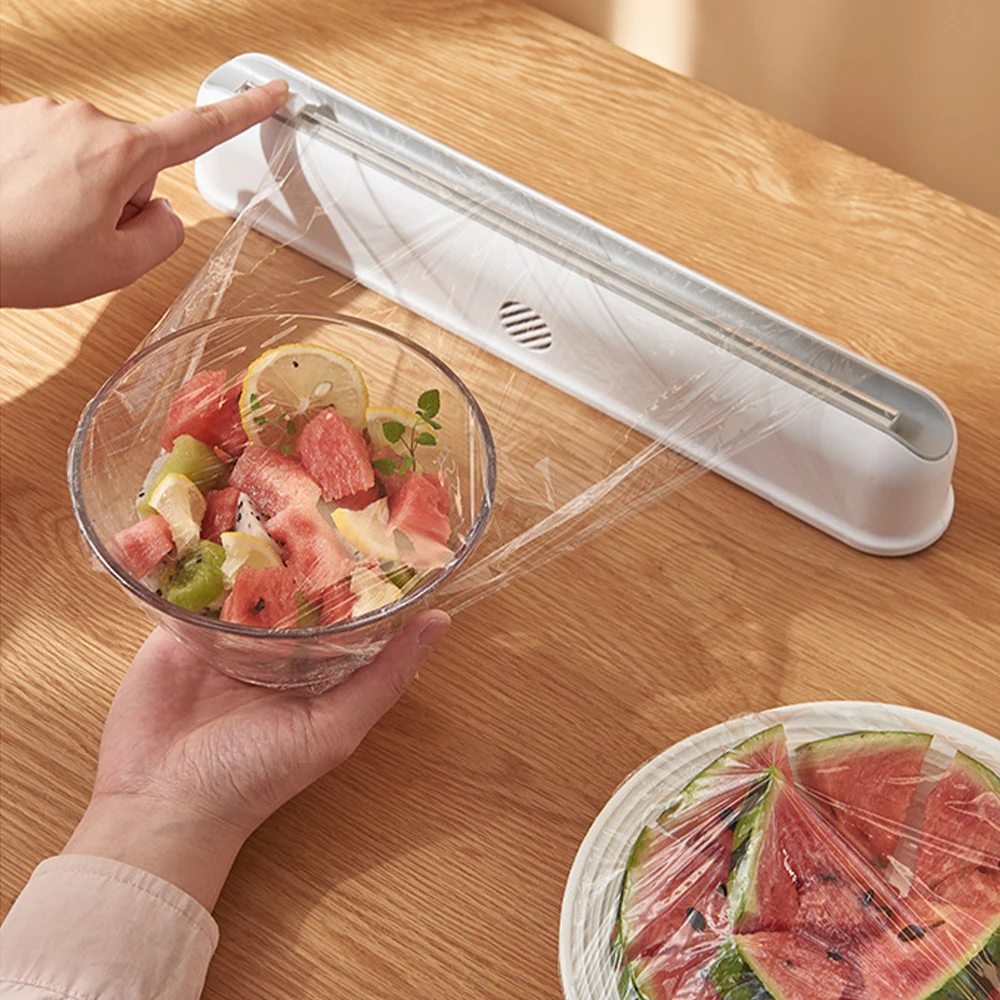 Suction Cup Type Cling Film Cutter Household Divider High Quality Foil Cling Film Cutter Food Wrap Cutter Kitchen Accessory Tool
Suction Cup Type Cling Film Cutter Household Divider High Quality Foil Cling Film Cutter Food Wrap Cutter Kitchen Accessory Tool