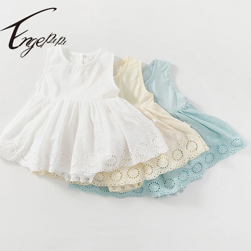 Engepapa Korean Style Newborn Baby Girls Dress Jumpsuit Cotton Sleeveless Summer Infant Baby Girls Bodysuits Baby Girls Clothes
Engepapa Korean Style Newborn Baby Girls Dress Jumpsuit Cotton Sleeveless Summer Infant Baby Girls Bodysuits Baby Girls Clothes
