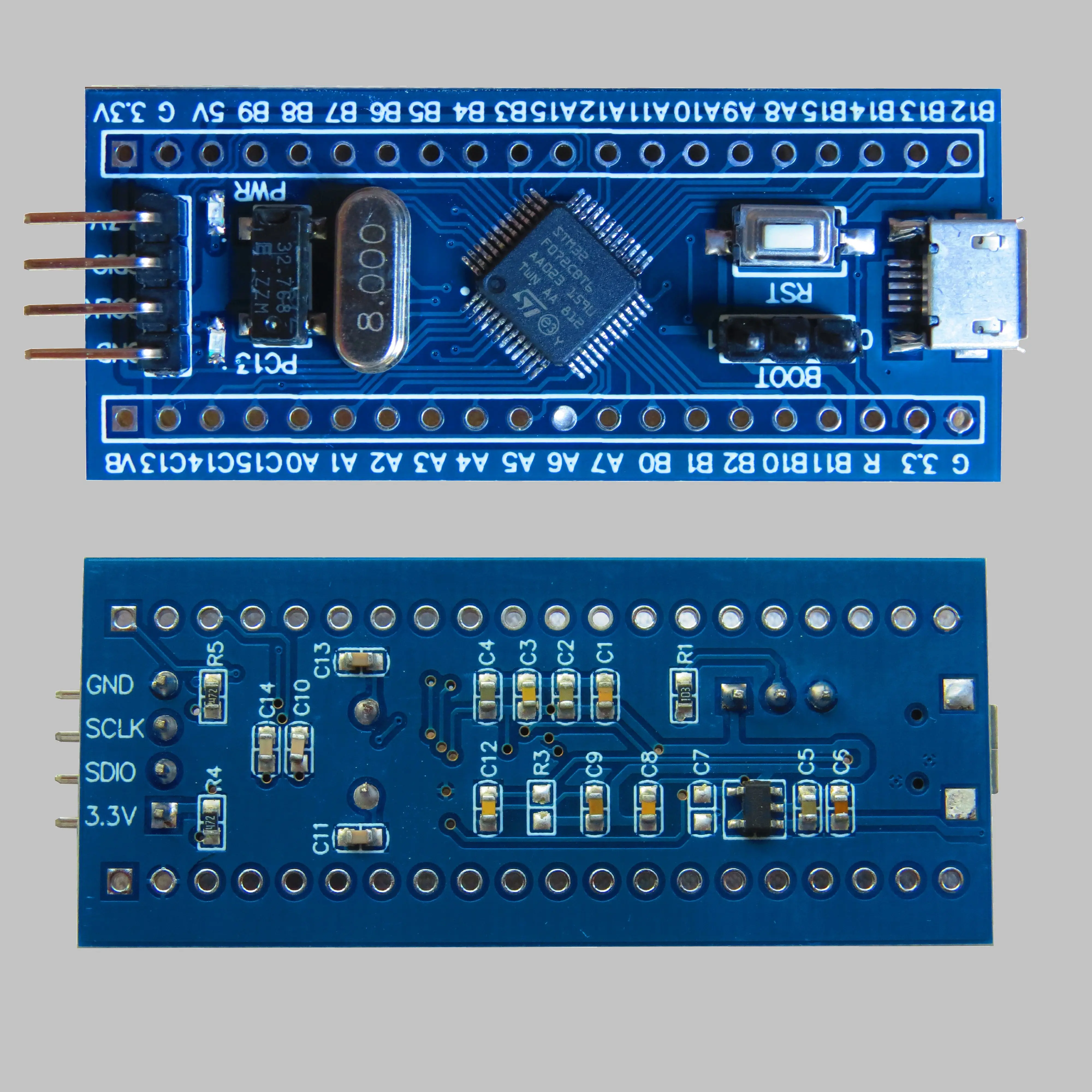 STM32F072 Core Board STM32F072CBT6 Smallest System New Product Cortex-M0 Development Board
STM32F072 Core Board STM32F072CBT6 Smallest System New Product Cortex-M0 Development Board