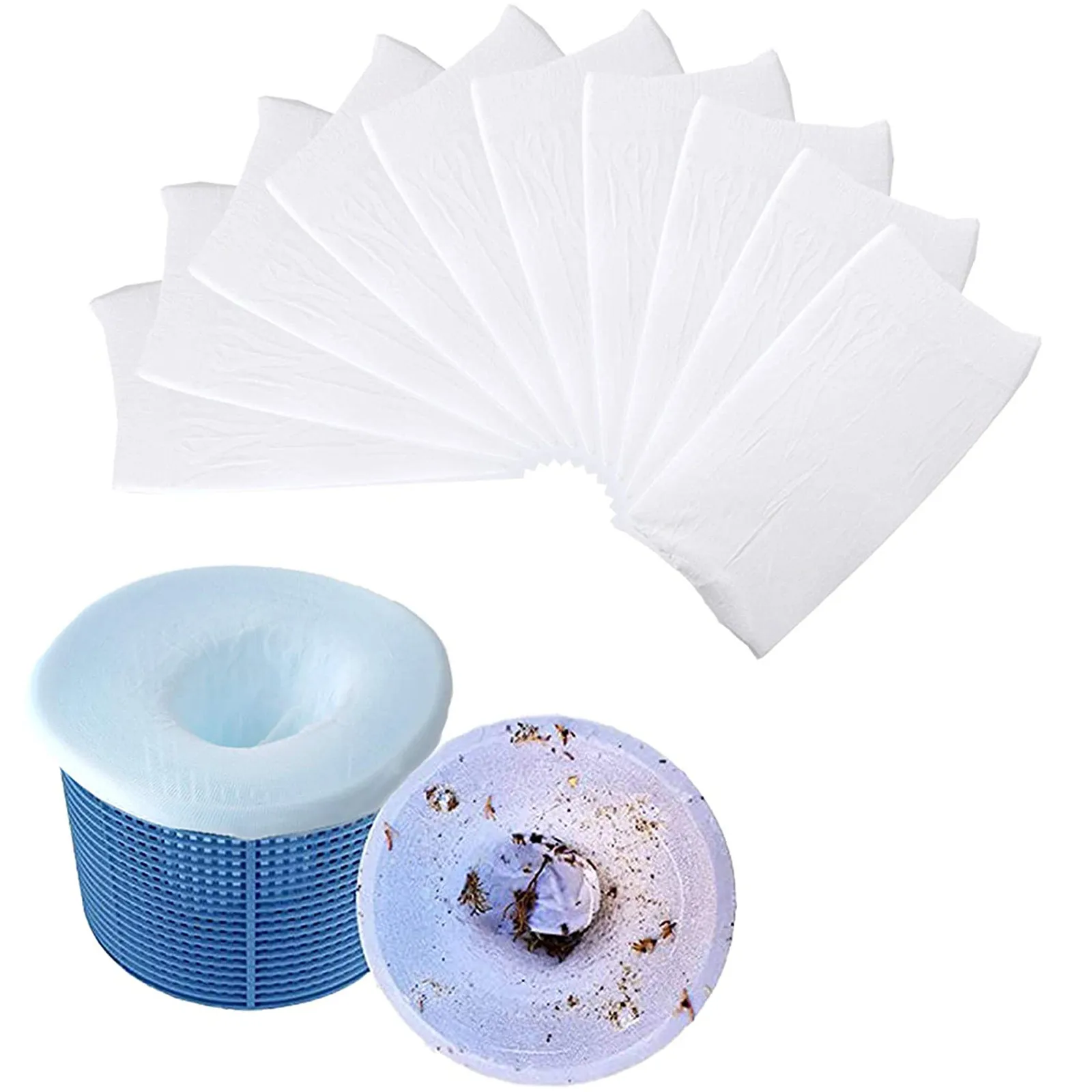 10Pack Of Pool Skimmer Socks Skimmers Cleans Leaves For In-Ground Pools Premium Quality Nylon Pool Basket Filter Socks
10Pack Of Pool Skimmer Socks Skimmers Cleans Leaves For In-Ground Pools Premium Quality Nylon Pool Basket Filter Socks