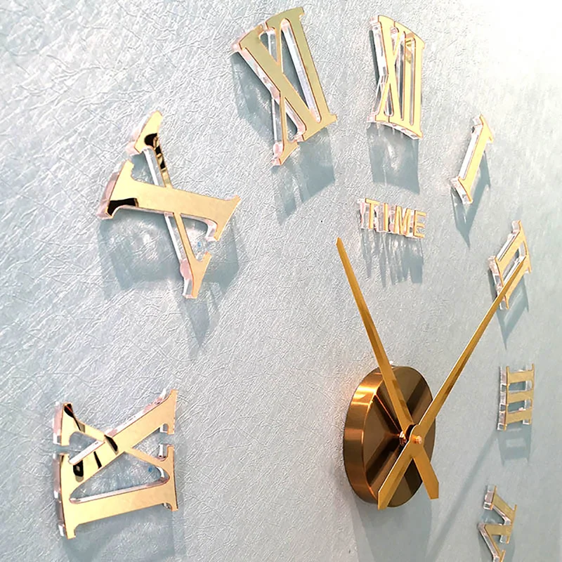 muhsein Tridimensional Crystal Roman Numerals Wall Clock 3D Effect Big Watch Hyaline Acrylic Wall Stickers Clock For Home Decor
muhsein Tridimensional Crystal Roman Numerals Wall Clock 3D Effect Big Watch Hyaline Acrylic Wall Stickers Clock For Home Decor