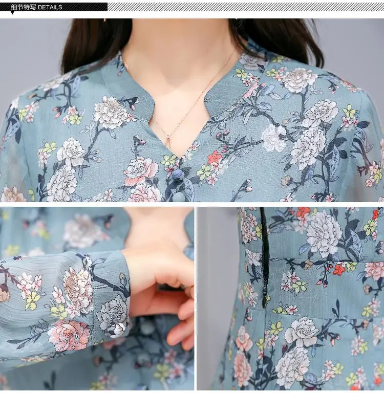 2021 Women's Long Pleated Dress Large Size Print Retro Elegant Long Sleeve Chiffon Print Pullover V-neck Lady Dress Vestidos
2021 Women's Long Pleated Dress Large Size Print Retro Elegant Long Sleeve Chiffon Print Pullover V-neck Lady Dress Vestidos