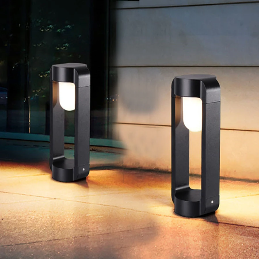 Thrisdar E27 Outdoor LED Lawn Lamp Aluminum Garden LED Exterior Bollard Light Courtyard Villa Landscape Fence Road Column Light
Thrisdar E27 Outdoor LED Lawn Lamp Aluminum Garden LED Exterior Bollard Light Courtyard Villa Landscape Fence Road Column Light