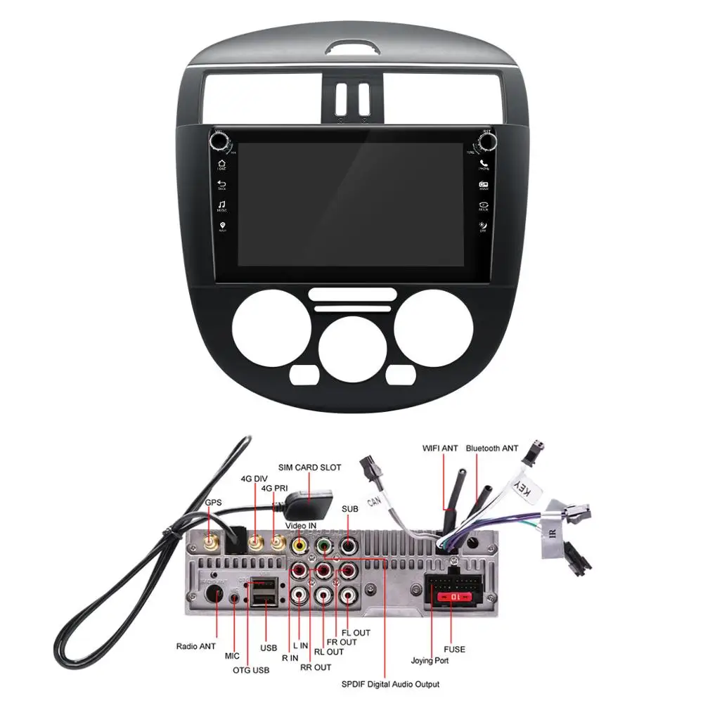 Android car radio for Nissan Tiida 2011 2012 2013 2014 2015 car stereo multimedia player video audio head unit HD touch screen
Android car radio for Nissan Tiida 2011 2012 2013 2014 2015 car stereo multimedia player video audio head unit HD touch screen