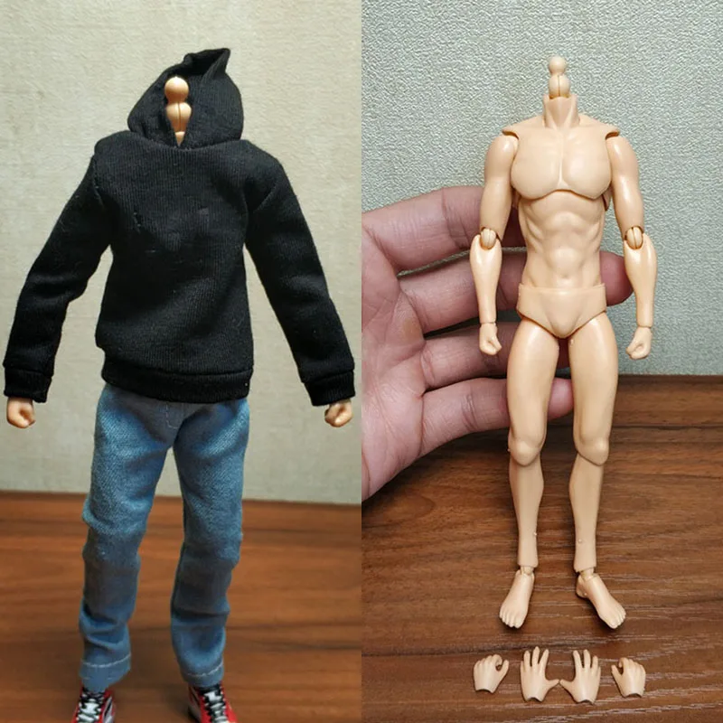 1/6 Sacle Male Logo Print Trendy Black Clothes Hooded Shirt Jeans Set with Body Shoes Model for 12 inches Body Figure Action Toy
1/6 Sacle Male Logo Print Trendy Black Clothes Hooded Shirt Jeans Set with Body Shoes Model for 12 inches Body Figure Action Toy