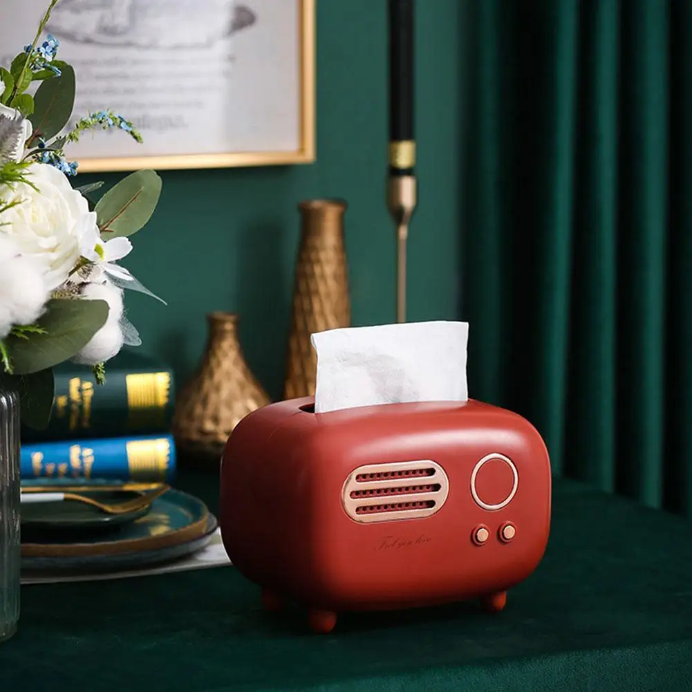 1Pcs Retro Radio Model Tissue Box Desktop Paper Holder Craft Towel Ornament Wet Case Wipes Storage Organizer Napkin Decorat M2S9
1Pcs Retro Radio Model Tissue Box Desktop Paper Holder Craft Towel Ornament Wet Case Wipes Storage Organizer Napkin Decorat M2S9