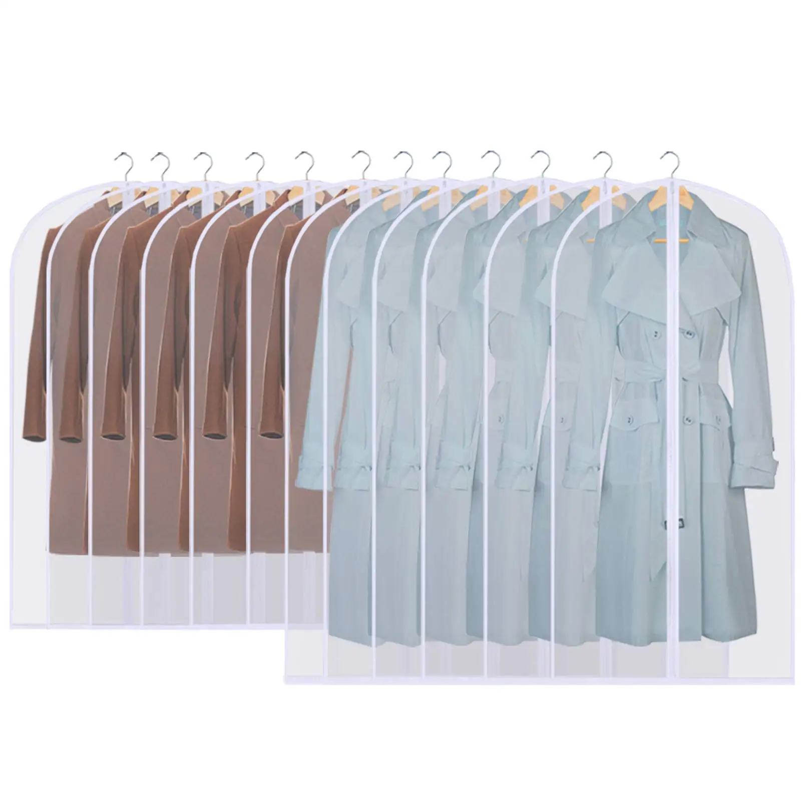 12 Pieces Garment Bag Suit Long, 60 x 120 / 100cm Edge Transparent Suit Bag Garment Bags, Garment Cover Suit Bag Evening Dress
12 Pieces Garment Bag Suit Long, 60 x 120 / 100cm Edge Transparent Suit Bag Garment Bags, Garment Cover Suit Bag Evening Dress