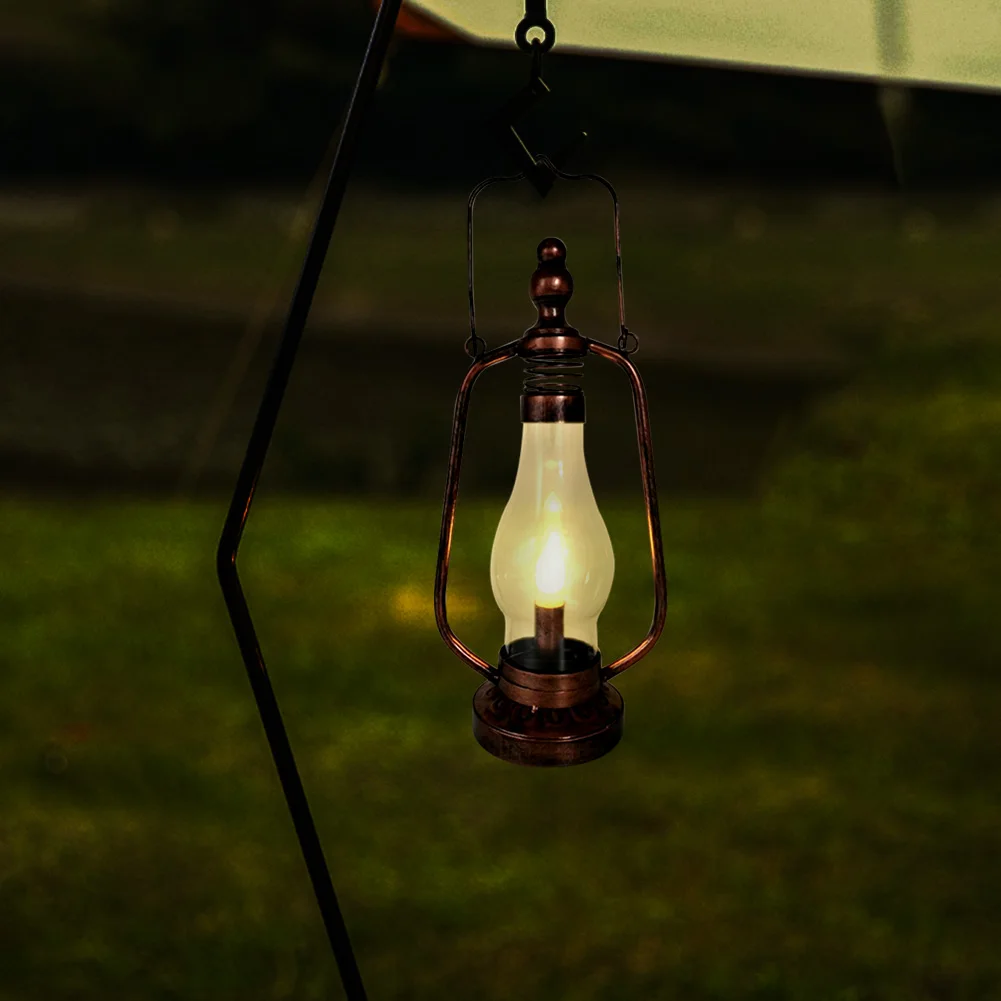 Retro Classic Kerosene Lamp Portable Bronze Colored Oil Lamp Vintage Photo Props Battery-Operated Portable LED Lantern Lights
Retro Classic Kerosene Lamp Portable Bronze Colored Oil Lamp Vintage Photo Props Battery-Operated Portable LED Lantern Lights