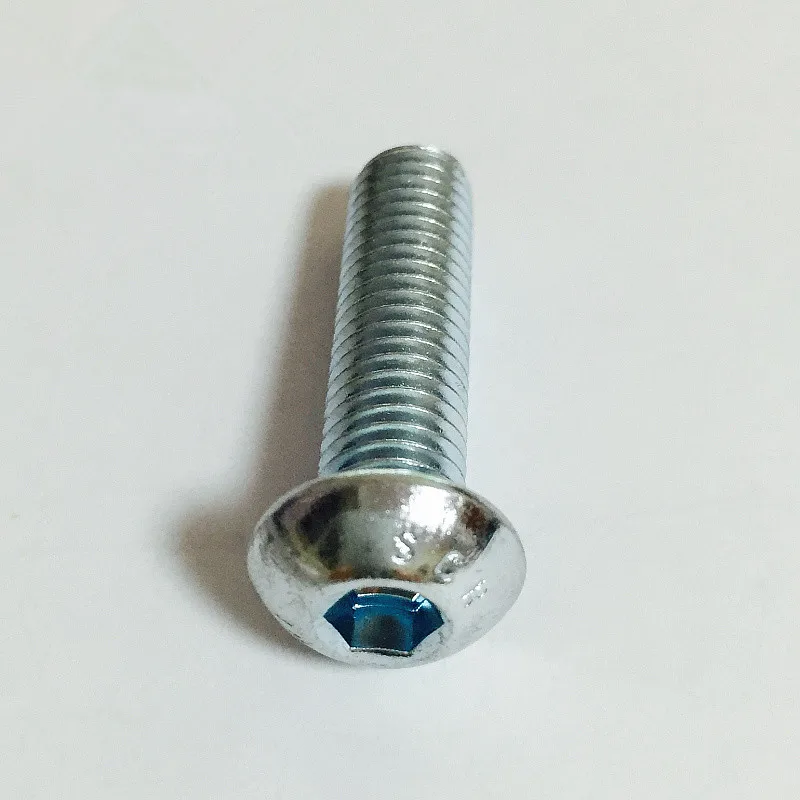 DIN738 10.9 Galvanized Semi-round Head Round Head Socket Head Cap Screws M5* 6/8/10/12 ....... 50mm
DIN738 10.9 Galvanized Semi-round Head Round Head Socket Head Cap Screws M5* 6/8/10/12 ....... 50mm