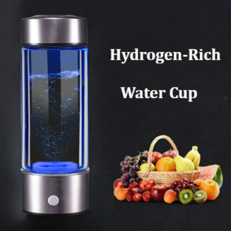 Hydrogen-Rich Water Cup Filter Ionizer Alkaline Generator Maker H2 Electrolysis Drink Hydrogen Portable Detoxifying Water Bottle
Hydrogen-Rich Water Cup Filter Ionizer Alkaline Generator Maker H2 Electrolysis Drink Hydrogen Portable Detoxifying Water Bottle