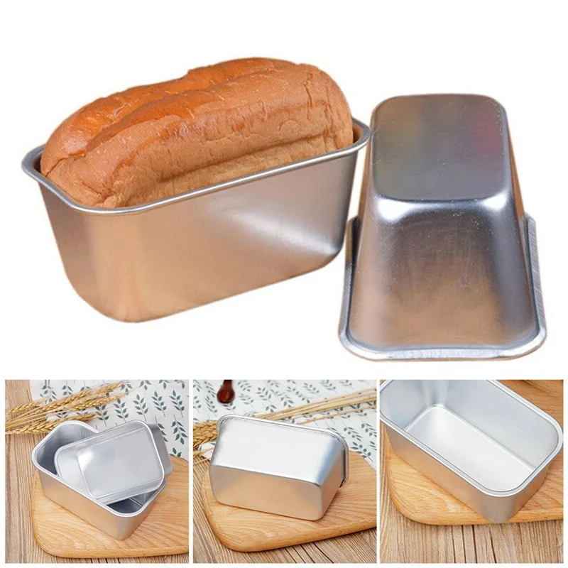 3 Sizes Stainless steel Loaf Pan Rectangle Baking Cake Mold Bread Tin Tray Non-Stick Cheese Box Brownie Kitchen Baking Tools
3 Sizes Stainless steel Loaf Pan Rectangle Baking Cake Mold Bread Tin Tray Non-Stick Cheese Box Brownie Kitchen Baking Tools