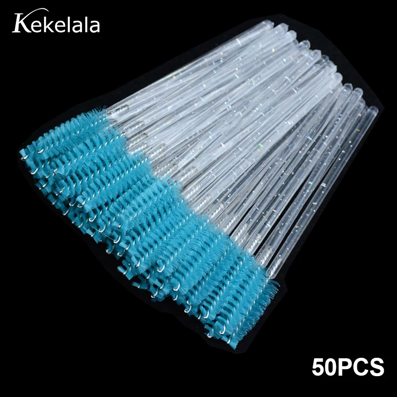 Kekelala 50Pcs Crystal Glitter White False Eyelash Applicator Disposable Mascara Wands Mini Comb Brushes For Eyelash Extension
Kekelala 50Pcs Crystal Glitter White False Eyelash Applicator Disposable Mascara Wands Mini Comb Brushes For Eyelash Extension