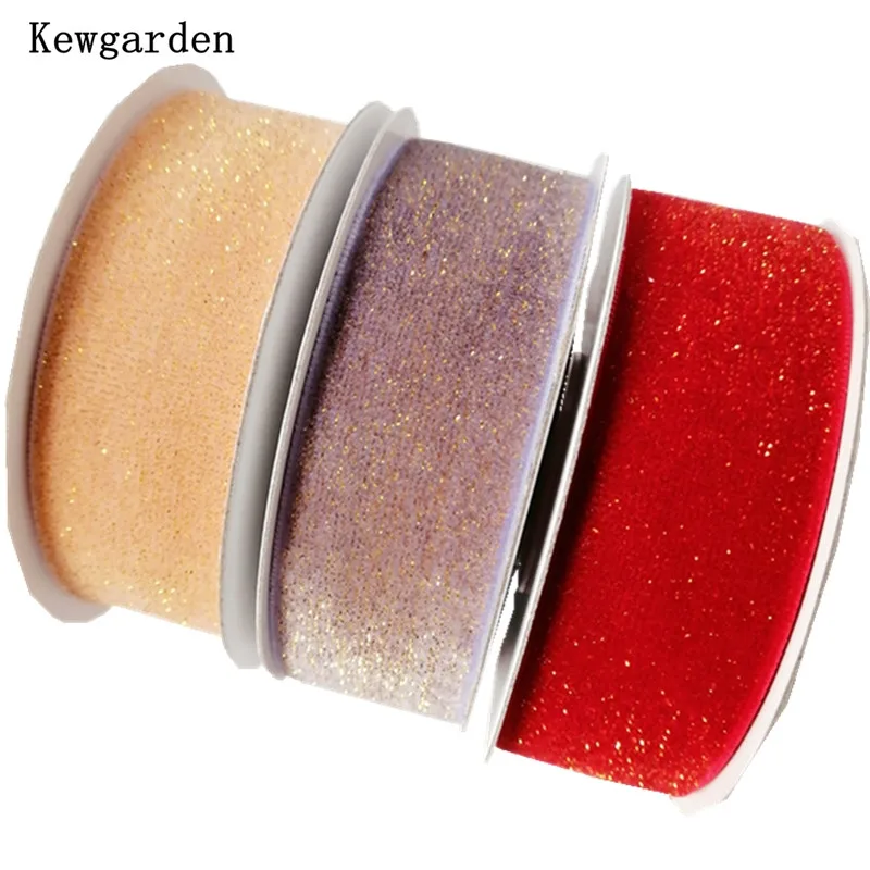 Kewgarden Handmade Tape DIY Hairbow Accessories Riband Golden Glitter Flocking Velvet Ribbon 1" 25mm Packing Webbing 10 Yards
Kewgarden Handmade Tape DIY Hairbow Accessories Riband Golden Glitter Flocking Velvet Ribbon 1" 25mm Packing Webbing 10 Yards