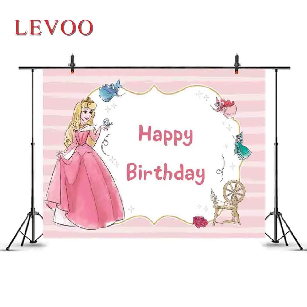 Levoo Cartoon Princess Happy Birthday Backdrop Celebrate Child Party Decoration Photography Background Banner Props
Levoo Cartoon Princess Happy Birthday Backdrop Celebrate Child Party Decoration Photography Background Banner Props