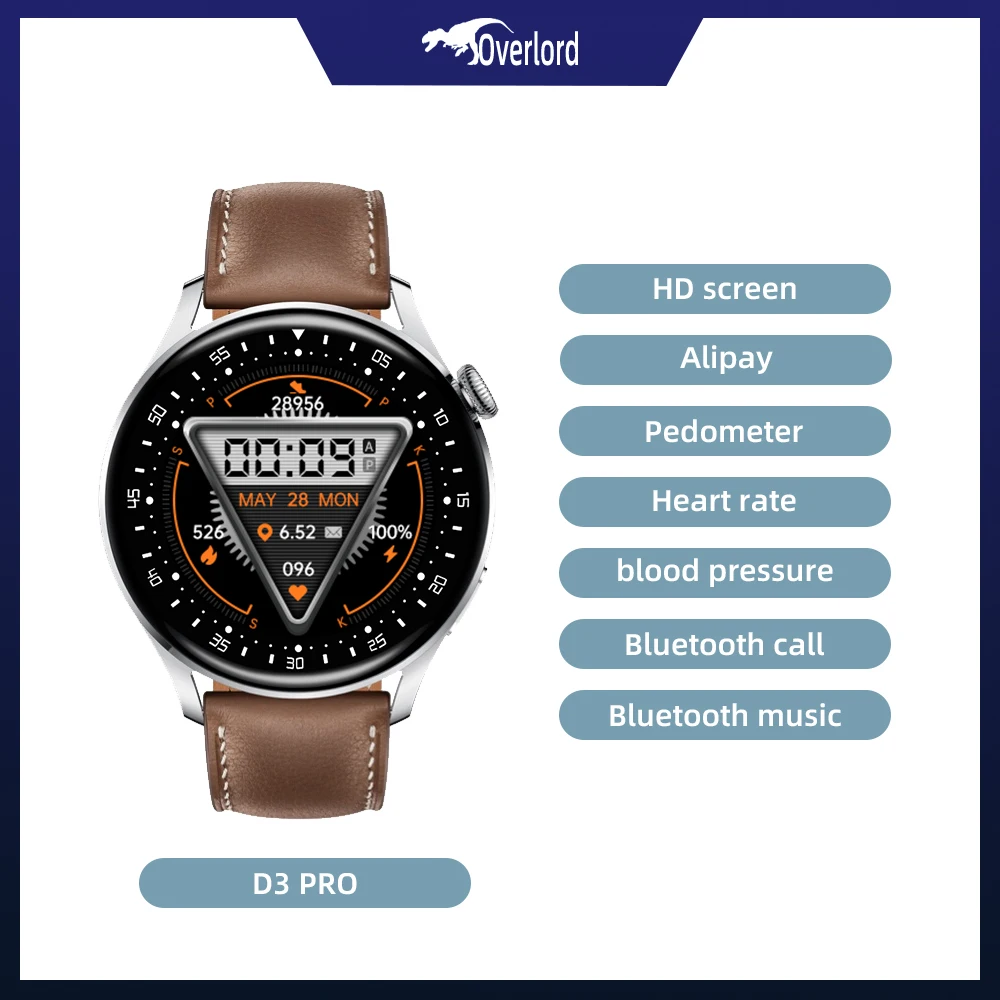 D3 PRO Men Women Smartwatch Sports Blood Pressure Heart Rate Monitor Bluetooth For OPPO Watch Xiaomi S1 Watch
D3 PRO Men Women Smartwatch Sports Blood Pressure Heart Rate Monitor Bluetooth For OPPO Watch Xiaomi S1 Watch