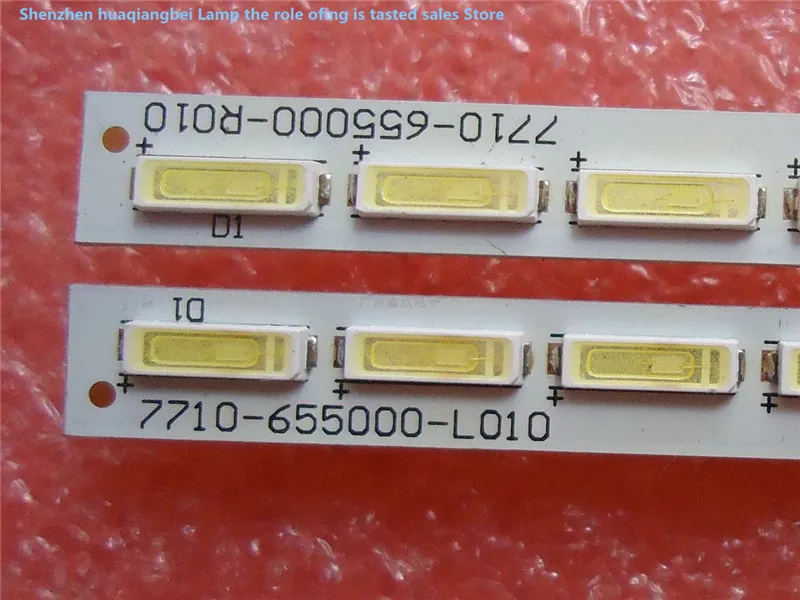 Светодиодная лента для подсветки SKYWORTH Kukai 55K1T 7710-655000-L010 (R010) 55U7E770020603R 607 мм 72 светодиодный левая + правая 100% Новинка
Светодиодная лента для подсветки SKYWORTH Kukai 55K1T 7710-655000-L010 (R010) 55U7E770020603R 607 мм 72 светодиодный левая + правая 100% Новинка