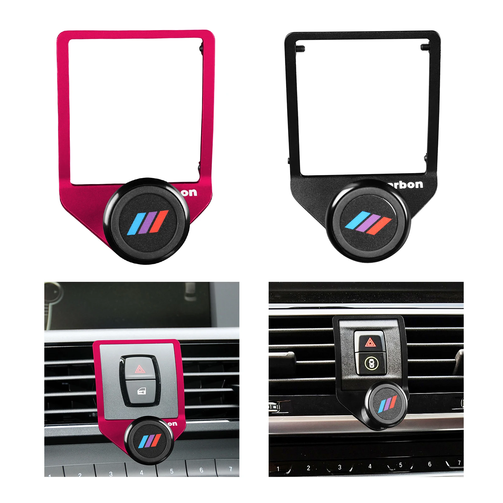 Aluminum Alloy 360-degree Rotating Car Phone Mount Holder Auto Interior Accessory For BMW M3 M4 Series F30-F36 F80-f83
Aluminum Alloy 360-degree Rotating Car Phone Mount Holder Auto Interior Accessory For BMW M3 M4 Series F30-F36 F80-f83