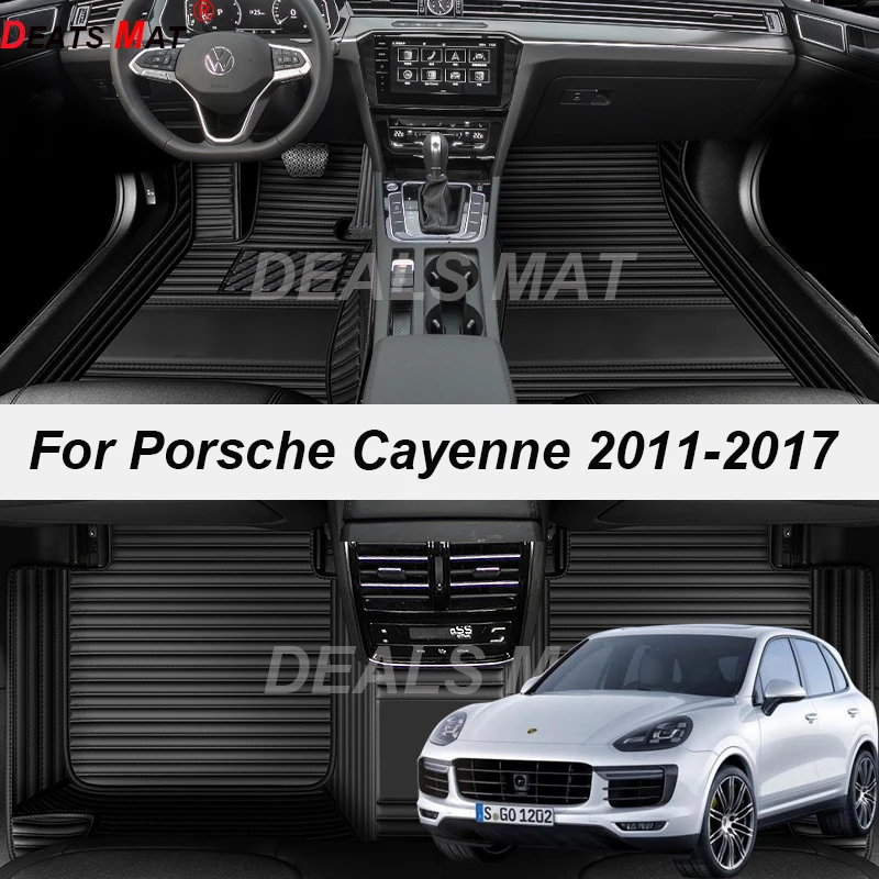 Роскошные кожаные автомобильные коврики с карманами на 5 сидений на заказ, напольный коврик, коврики для Porsche Cayenne 2011 2012 2013 2014, аксессуары
Роскошные кожаные автомобильные коврики с карманами на 5 сидений на заказ, напольный коврик, коврики для Porsche Cayenne 2011 2012 2013 2014, аксессуары