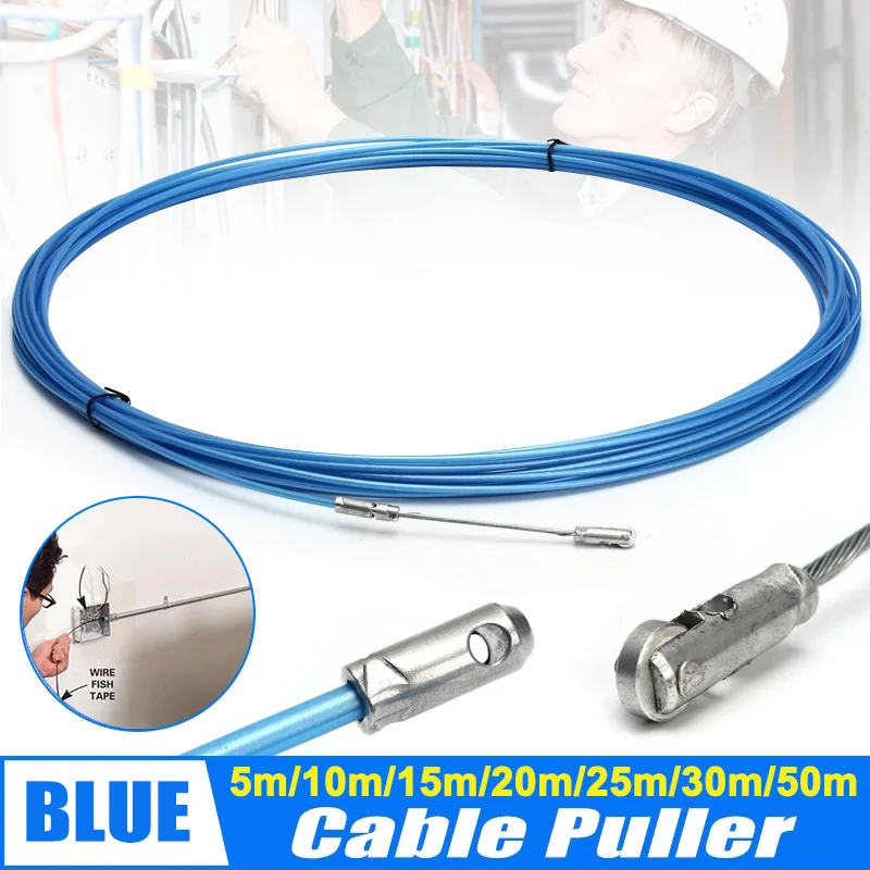 Electric Cable Tape Conduit Duct Cable Push Puller Tools Wheel Pushing for Wiring Installation Max 50 meters Diameter 3.6mm NDS
Electric Cable Tape Conduit Duct Cable Push Puller Tools Wheel Pushing for Wiring Installation Max 50 meters Diameter 3.6mm NDS