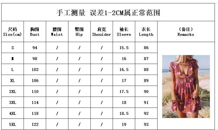 Women Summer Dresses 2021 Sexy Deep Neck Buttons Up Floral Print Boho Beach Dress Ruffle Short Sleee Mini Casual Dress 
Women Summer Dresses 2021 Sexy Deep Neck Buttons Up Floral Print Boho Beach Dress Ruffle Short Sleee Mini Casual Dress