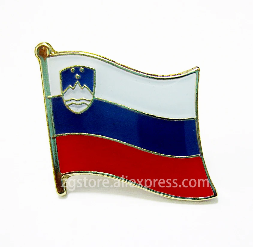 Wholesale Lot of 10 pcs National flag Lapel Pins brooch Badge Emblem Slovenia 
Wholesale Lot of 10 pcs National flag Lapel Pins brooch Badge Emblem Slovenia
