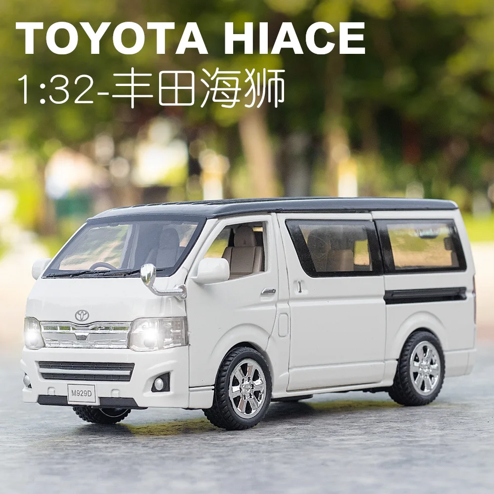 KIDAMI Simulation 1:32 Toyota Hiace Model Car Alloy Diecast Car Model Openable Door Pull Back Children Toy Car Kids Gifts
KIDAMI Simulation 1:32 Toyota Hiace Model Car Alloy Diecast Car Model Openable Door Pull Back Children Toy Car Kids Gifts