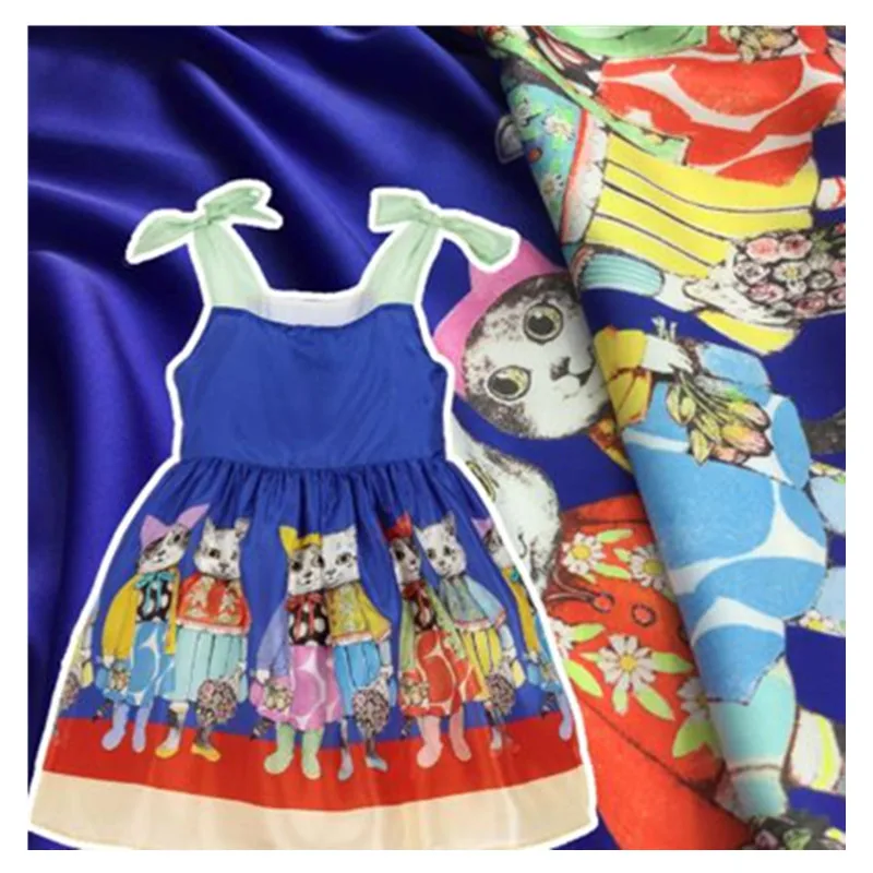 Cat printed polyester fabric cloth 145 cm width brand fashion clothing dress fabric custom wholesale alibaba express
Cat printed polyester fabric cloth 145 cm width brand fashion clothing dress fabric custom wholesale alibaba express