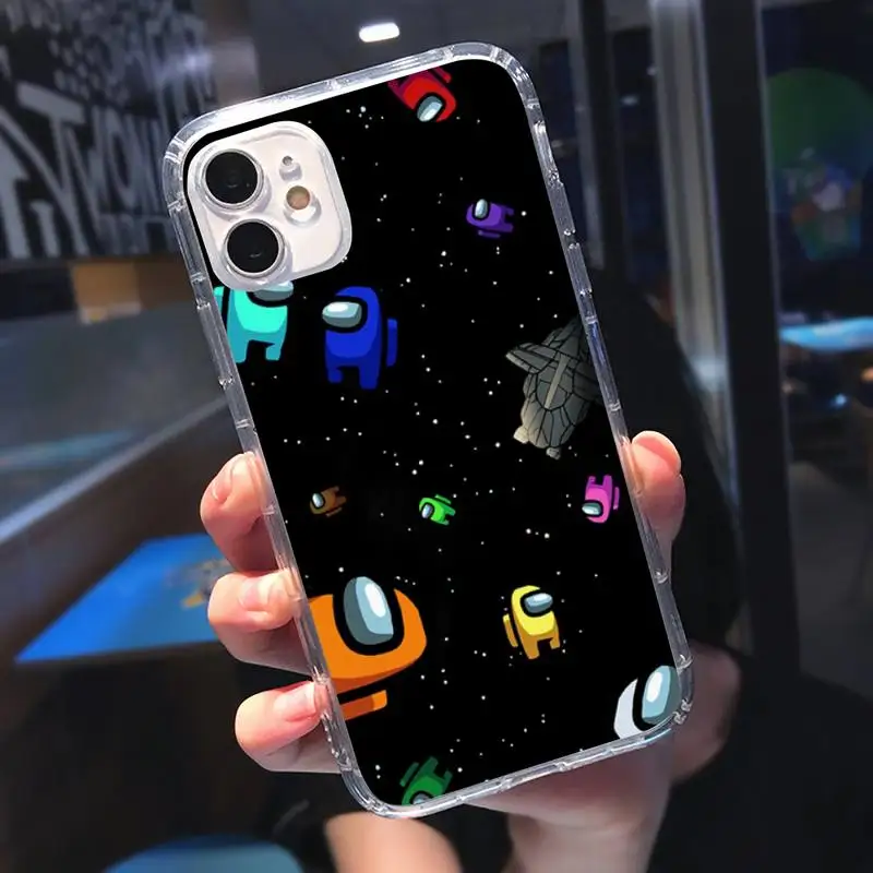 hot game among us Phone Case Transparent for iPhone 11 12 mini pro XS MAX 8 7 6 6S Plus X 5S SE 2020 XR
hot game among us Phone Case Transparent for iPhone 11 12 mini pro XS MAX 8 7 6 6S Plus X 5S SE 2020 XR