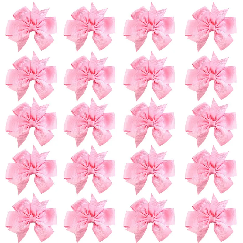 20Pcs/set Colors Solid Grosgrain Ribbon Bows Clips Hairpin Girl's Hair Bows Boutique Hair Clip Headware Kids Hair Accessories
20Pcs/set Colors Solid Grosgrain Ribbon Bows Clips Hairpin Girl's Hair Bows Boutique Hair Clip Headware Kids Hair Accessories