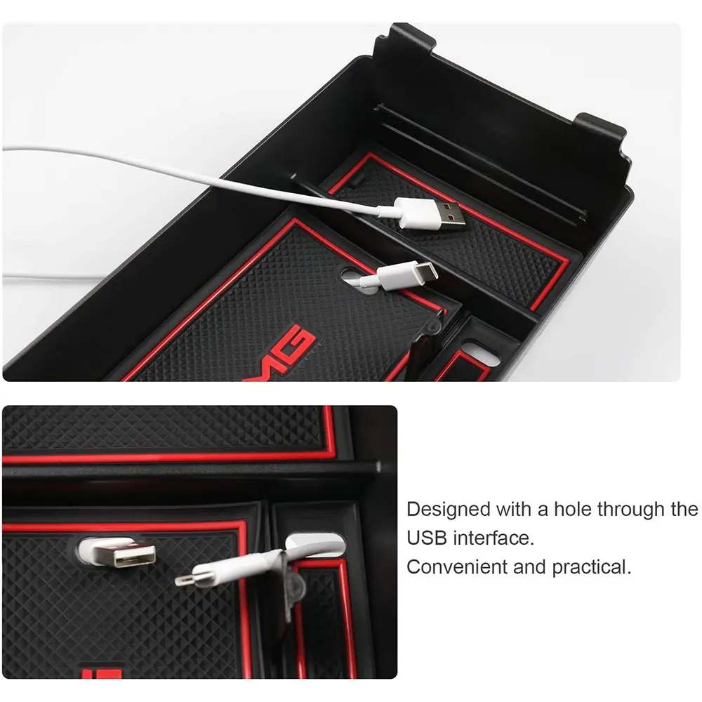 For Mercedes-Benz C-Class GLC W205 X253 car central armrest storage box container pallet organizer accessories with anti-skid
For Mercedes-Benz C-Class GLC W205 X253 car central armrest storage box container pallet organizer accessories with anti-skid