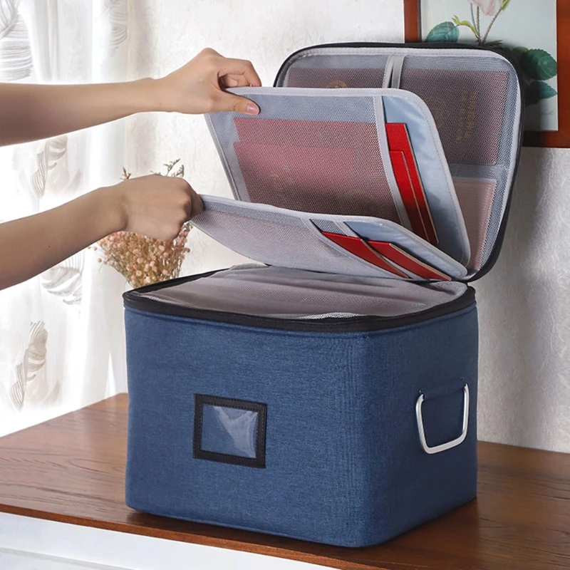 Multi-layer Document Organizer Portable Password Files Bag Briefcase Large Capacity Storage Case Travel
Multi-layer Document Organizer Portable Password Files Bag Briefcase Large Capacity Storage Case Travel
