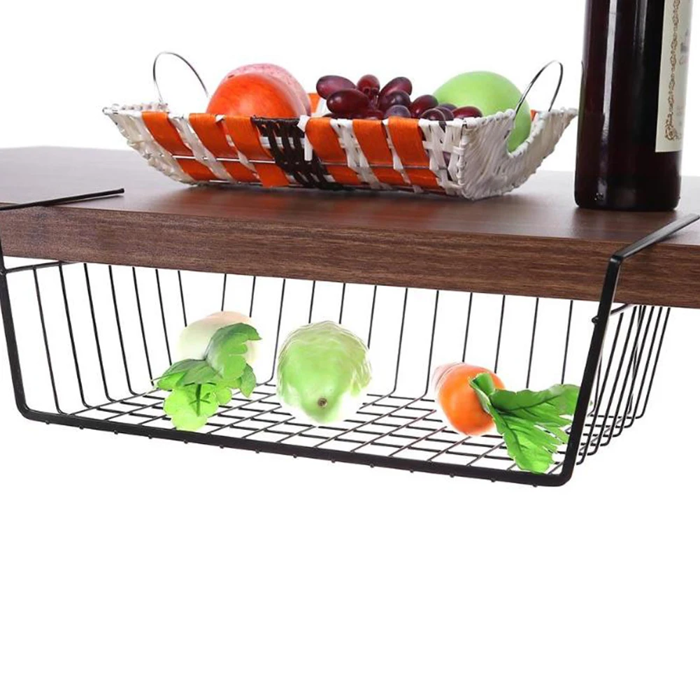 1pc Iron Cabinet Closet Desk Hanging Mesh Basket Large Capacity Wire Bookcase Shelf Rack Home Storage Shelf Kitchen Organizer
1pc Iron Cabinet Closet Desk Hanging Mesh Basket Large Capacity Wire Bookcase Shelf Rack Home Storage Shelf Kitchen Organizer