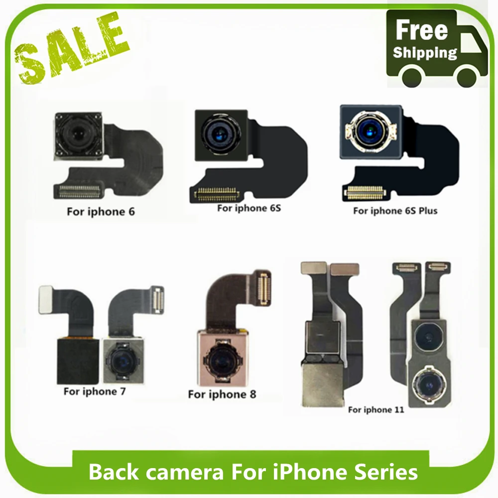100% Tested Original Back Camera For iphone 11 11P 11PMAX Back Camera Rear Main Lens Flex cable parts For iphone X XR XSMAX 12
100% Tested Original Back Camera For iphone 11 11P 11PMAX Back Camera Rear Main Lens Flex cable parts For iphone X XR XSMAX 12