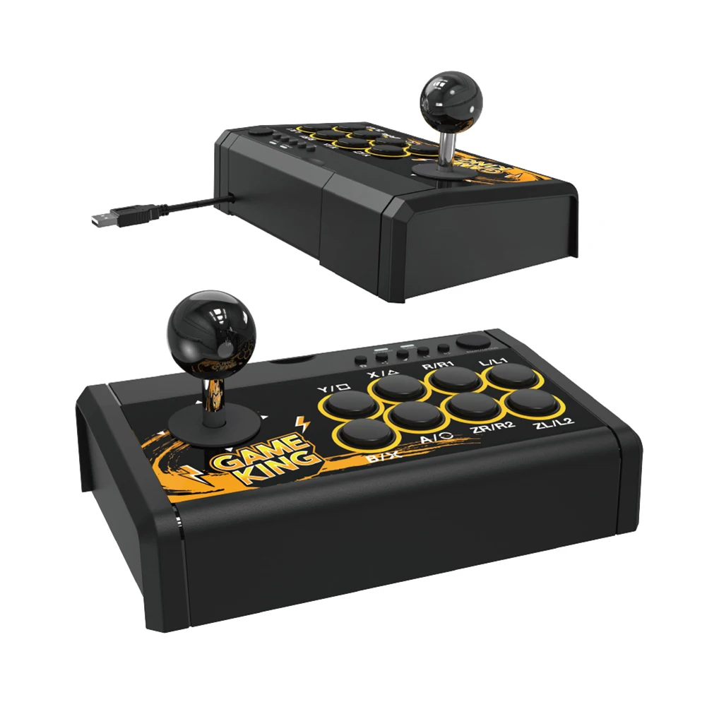 4 in 1 Retro Arcade Station Wired Rocker USB Wired Controllers Joystick for PS3/PS4/Switch/PC Fighting Stick
4 in 1 Retro Arcade Station Wired Rocker USB Wired Controllers Joystick for PS3/PS4/Switch/PC Fighting Stick