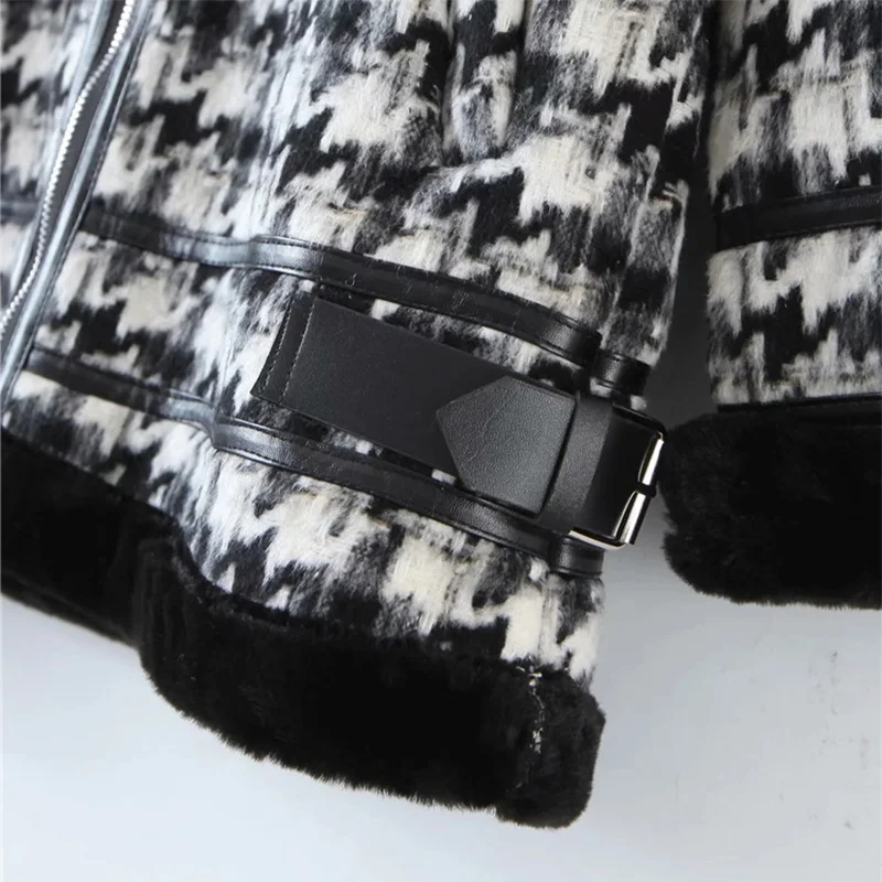 Winter Coat for Women Elegant Jacket Warm Short Lapel Pocket Plush Thick Loose Casual Long Sleeve Open Woolen Cloth Overcoat
Winter Coat for Women Elegant Jacket Warm Short Lapel Pocket Plush Thick Loose Casual Long Sleeve Open Woolen Cloth Overcoat