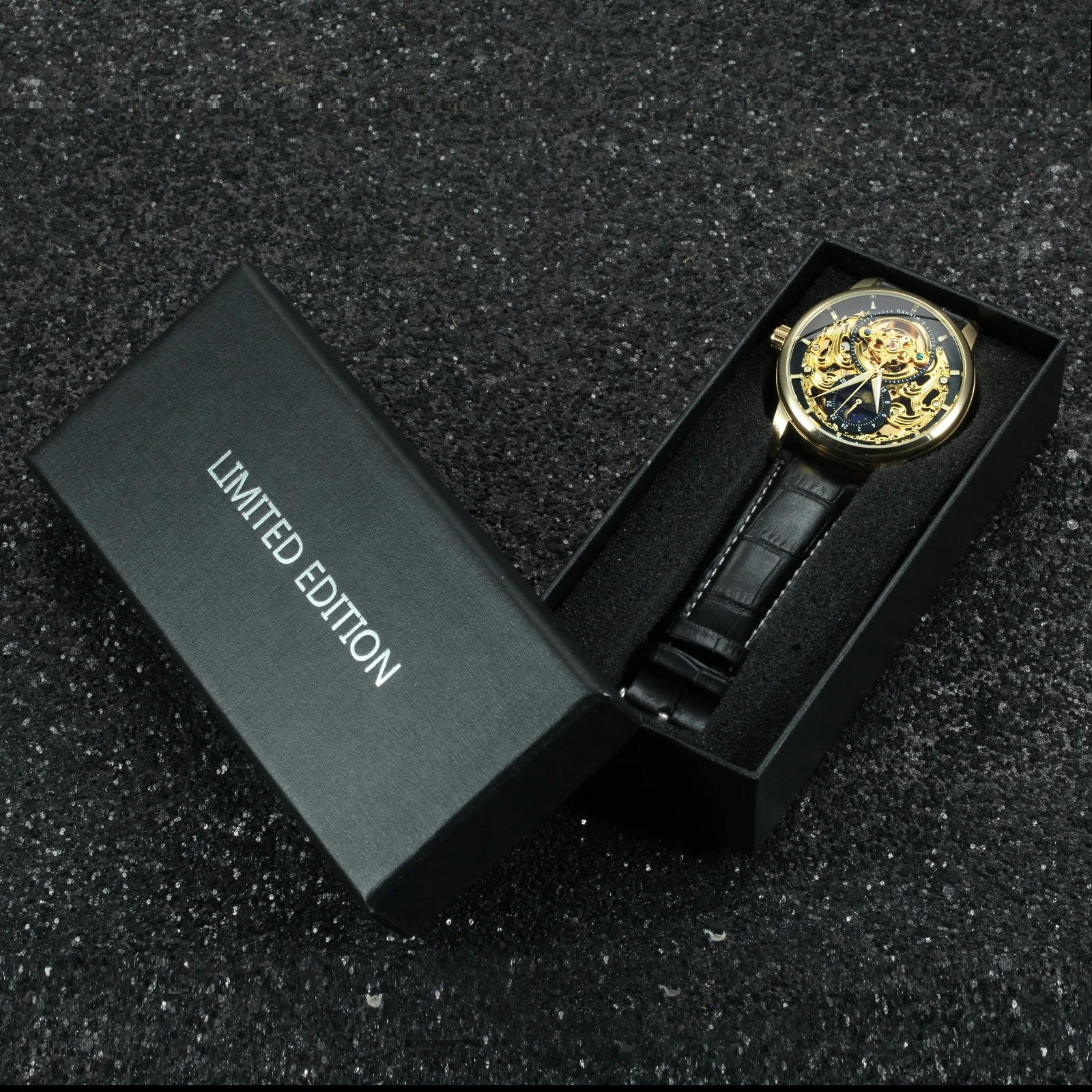 Победитель официальные минималистичные часы Мужские автоматические
