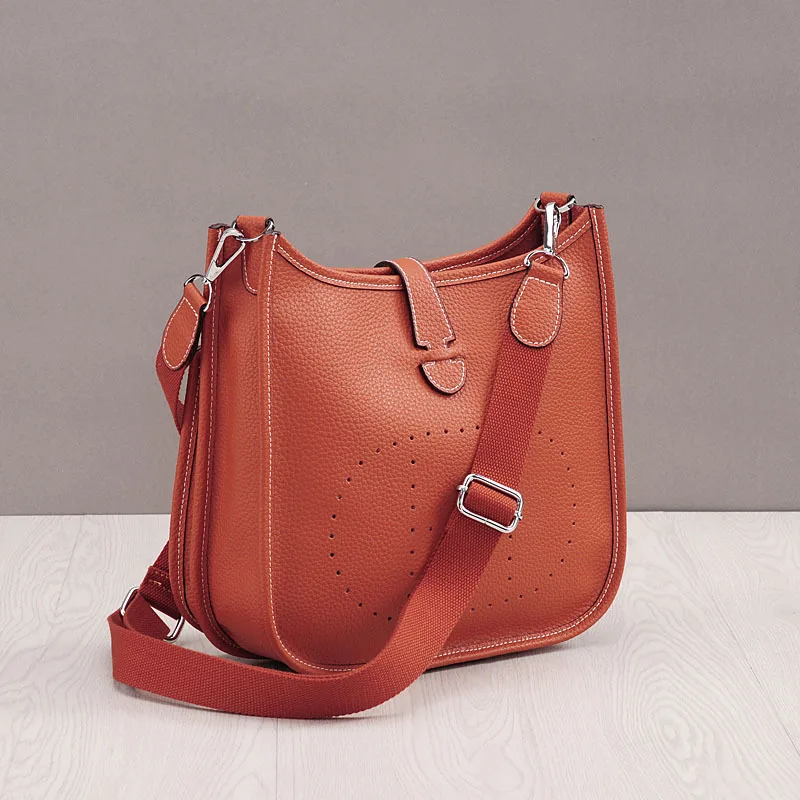 New Fashion Women Bucket Bag Genuine Leather Lychee Vintage Messenger Bag High Quality Retro Shoulder Bag Simple Crossbody Bag
New Fashion Women Bucket Bag Genuine Leather Lychee Vintage Messenger Bag High Quality Retro Shoulder Bag Simple Crossbody Bag