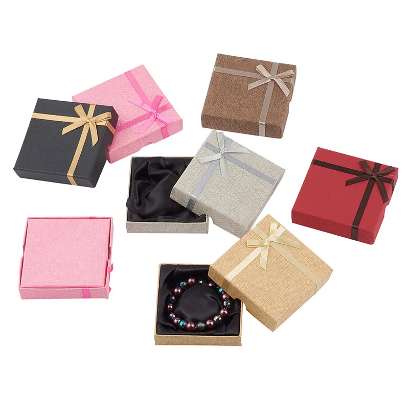24pcs Cardboard Jewelry Box Case Necklace Ring Box Mixed Color Rectangle for Jewelry Display Gift Box Jewelry Organizer
24pcs Cardboard Jewelry Box Case Necklace Ring Box Mixed Color Rectangle for Jewelry Display Gift Box Jewelry Organizer
